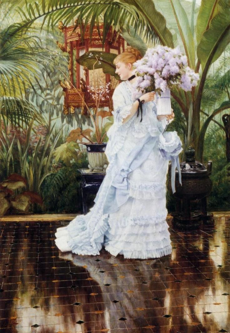 James Jacques Joseph Tissot The Bunch of Violets